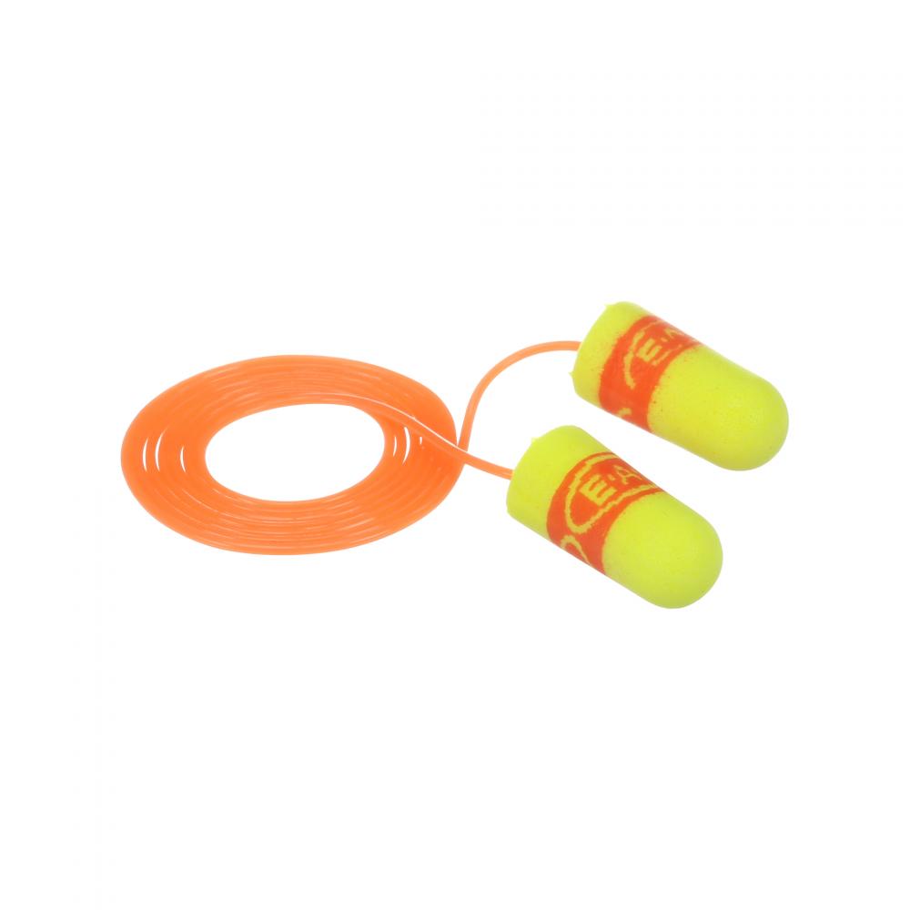 Bouchons d’oreilles SuperFit E-A-Rsoft 3MMC, 311-1254, jaunes, avec cordon, 2000pair/bte
