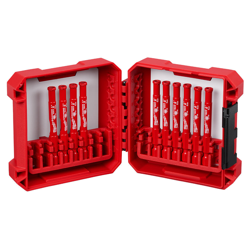Diamond Max™ 1/4" Diamond Grit Hole Saw - 10pk