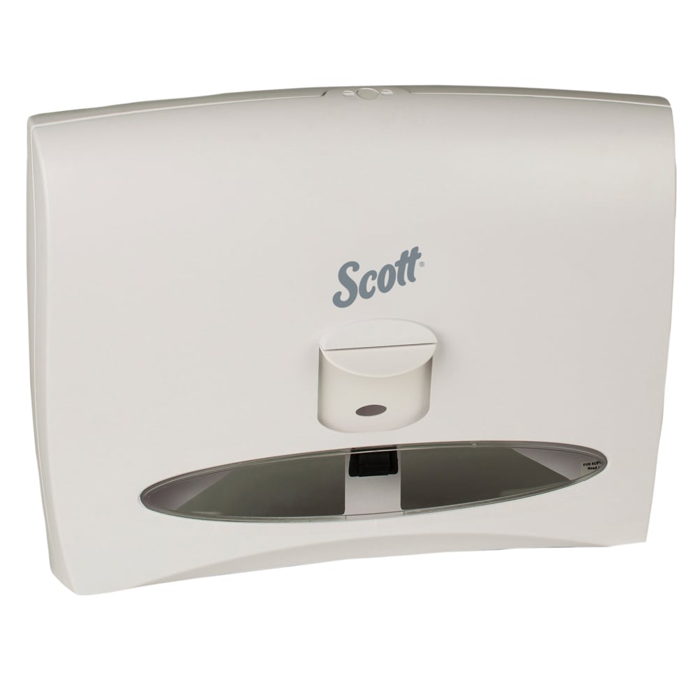 Distributeur de couvre-sièges personnels Scott® (09505), blanc, 17,5" x 13,25" x 2,25" (Qté 1)