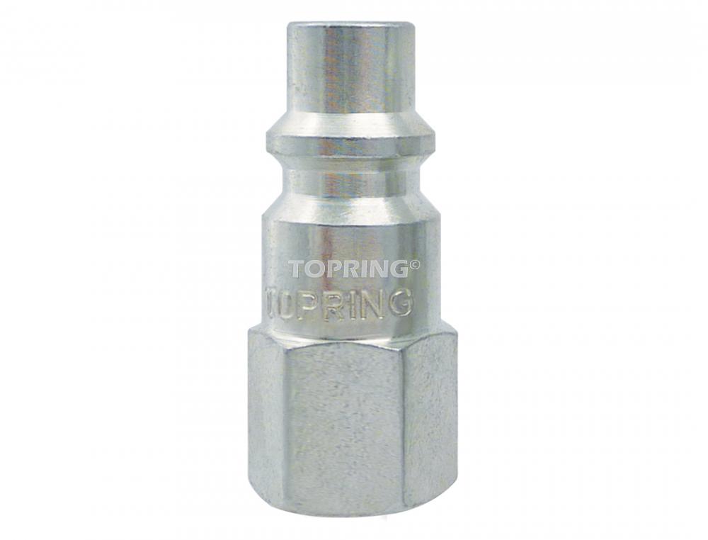 Connecteur en acier industriel 3/8 1/2 (F) NPT