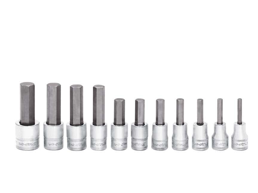 Allen Socket Set 4 to 14mm 3/8 Drive