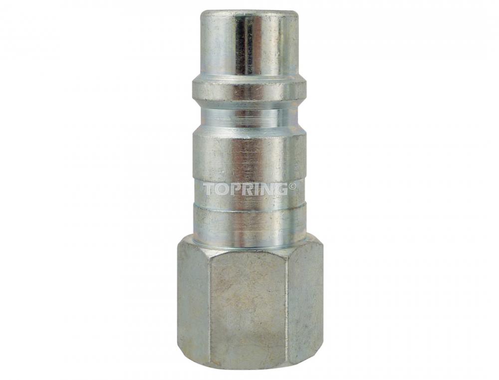 1/2 Industrial Steel Coupler Plug 3/4 (F) NPT