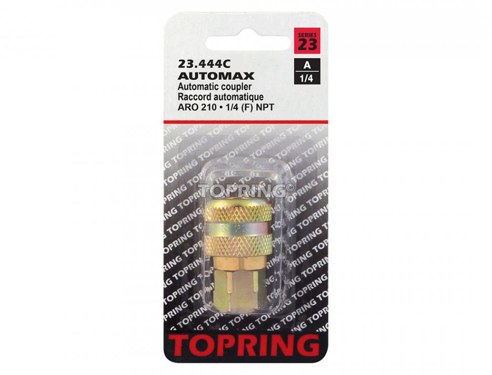 1/4 Aro 210 Brass Quick Coupler 1/4 (F) NPT, Automax Model