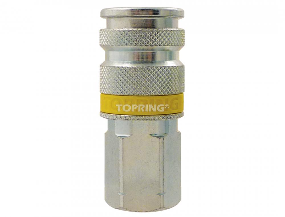 1/4 Aro 210 Steel Quick Coupler 1/4 (F) NPT, Quiksilver Model Product #:23.446