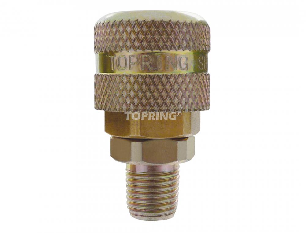 1/4 Aro 210 Brass Quick Coupler 1/4 (M) NPT, Automax Model