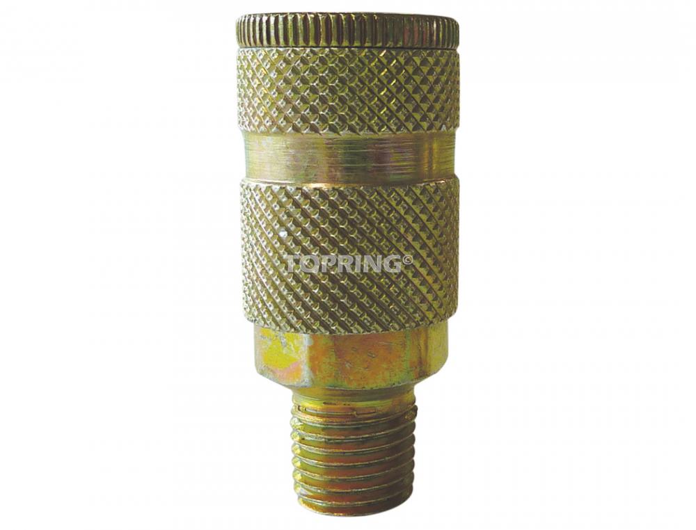 1/4 Aro 210 Steel Quick Coupler 1/4 (M) NPT, Maxquik Model