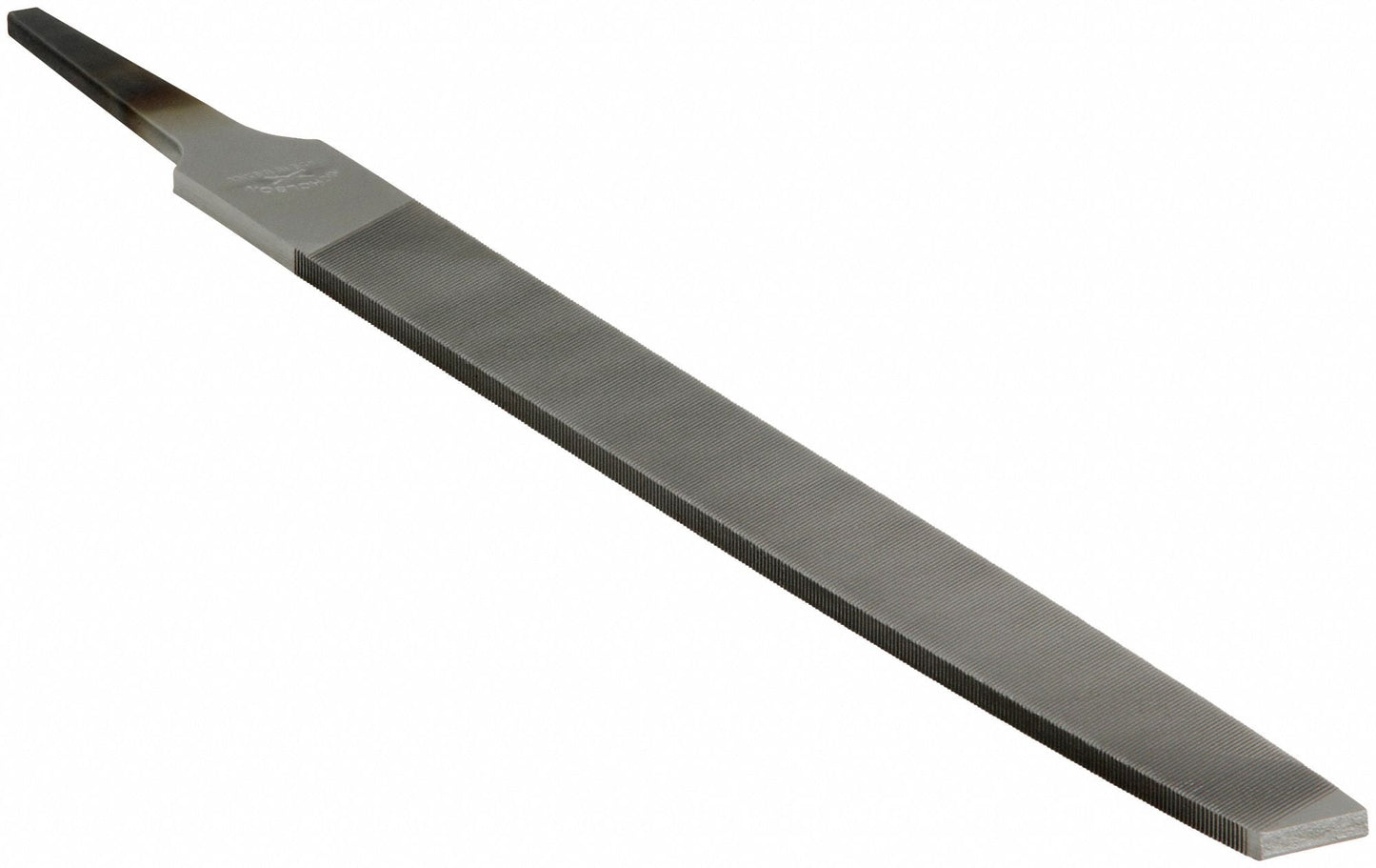 Flat double cut smooth file 8''