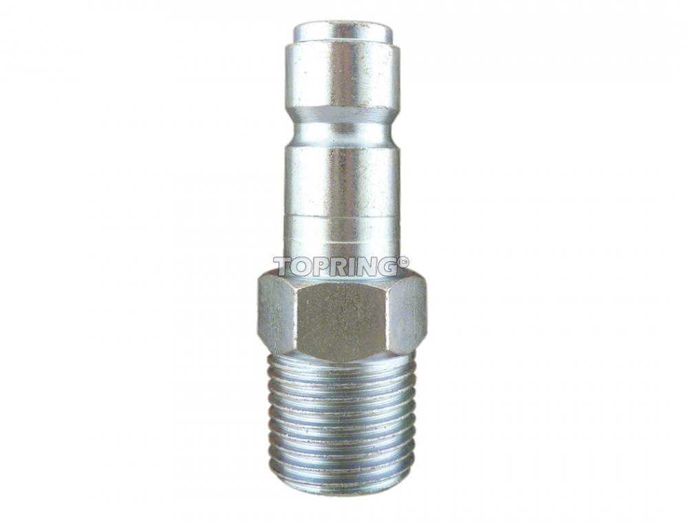 1/2 Truflate Steel Coupler Plug 3/8 (M) NPT