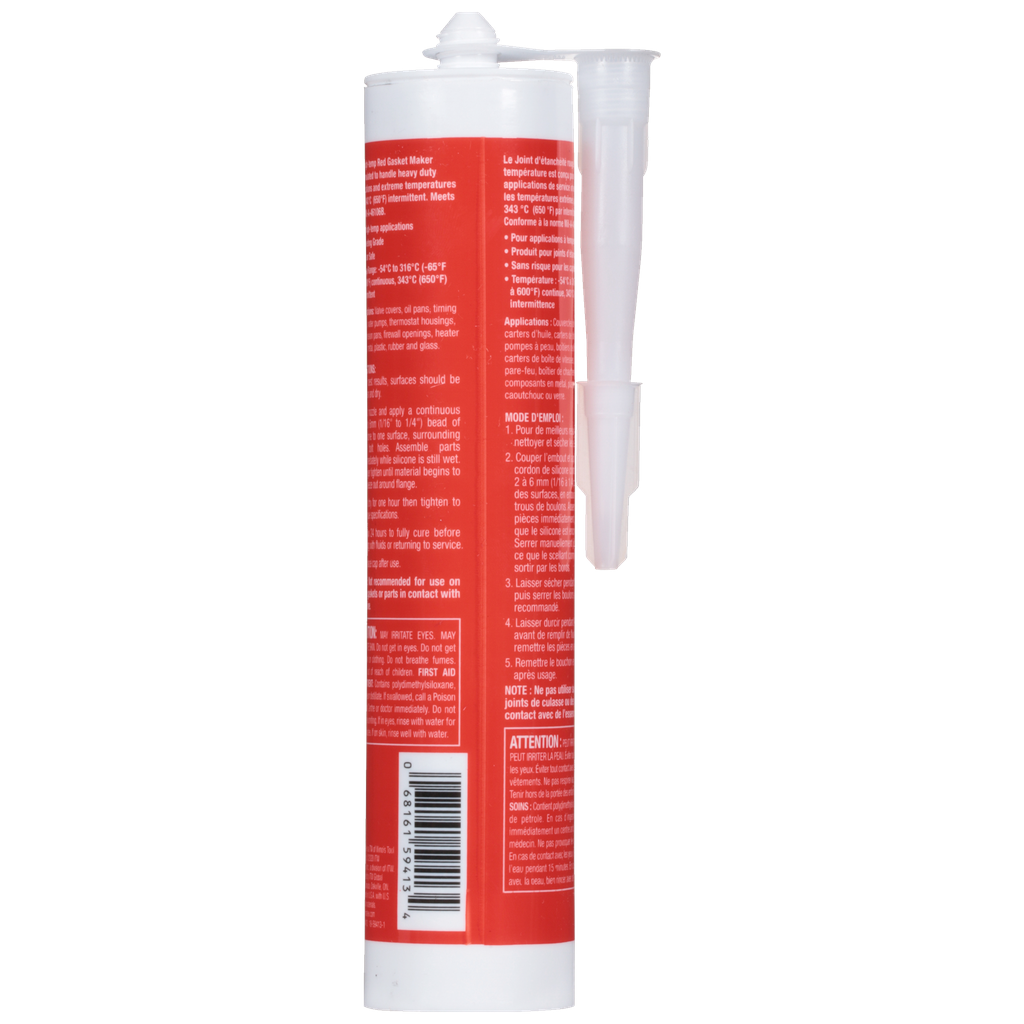 Permatex Red High Temperature RTV Gasket Maker 26C 300mL