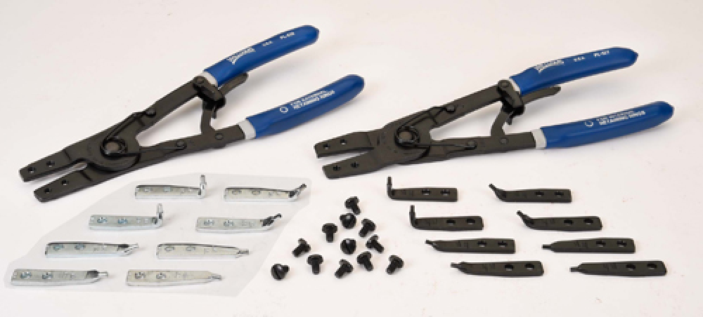 Heavy Duty Retaining Ring Pliers Set 10 pc