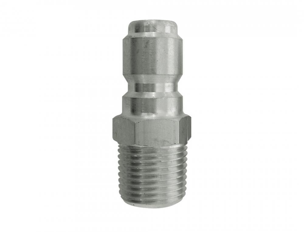 High Flow Stainless Steel Coupler Plug 1/4 (M) NPT