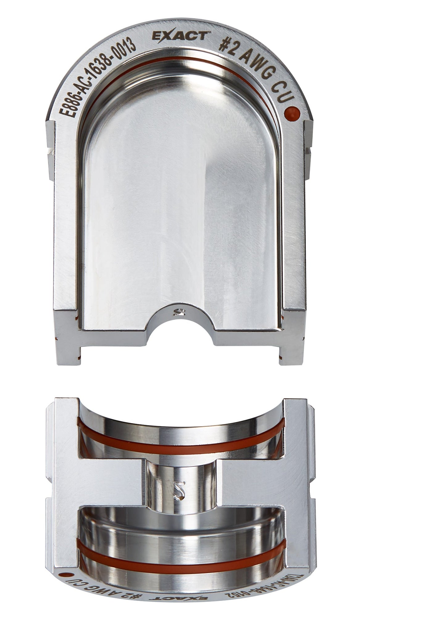 Exact™ #2 Copper 12t U-style Die