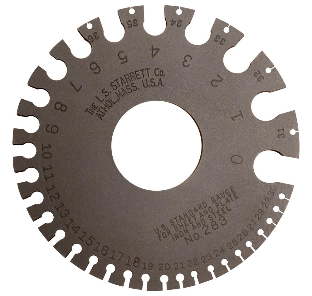 Calibre standard américain, gamme n° 0-36