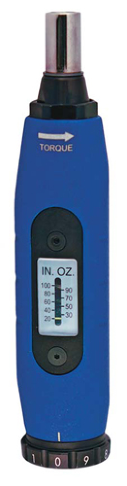 Tournevis dynamométrique micro-réglable (5 à 40 po-lb)