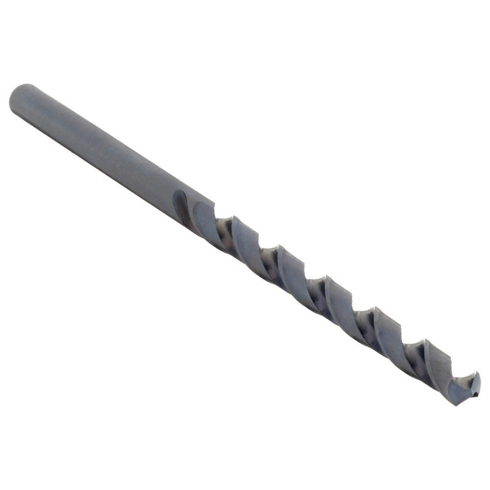 Chicago-Latrobe, 118° General Purpose Taper Length Drill Bit, Black Oxide, HSS, 3/8" In Drill Bit Size, 4-1/4" In Flute L, 3/8 In Shank Diameter