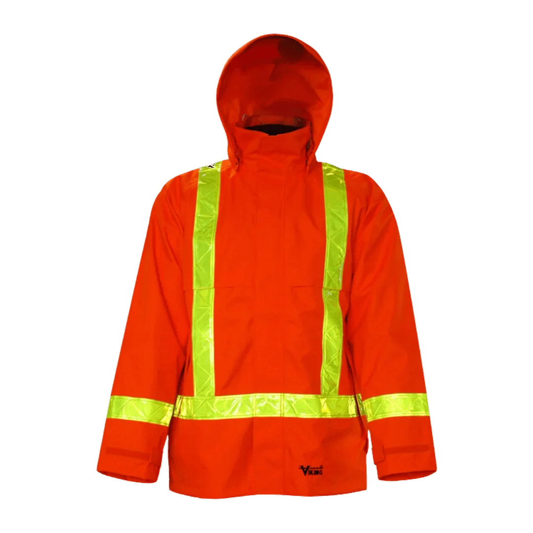 Veste de sécurité Viking Journeyman® 300D Trilobal Rip-Stop, orange, polyester, S