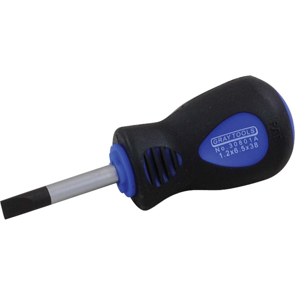 Stubby Slotted Screwdriver - 1/4"
