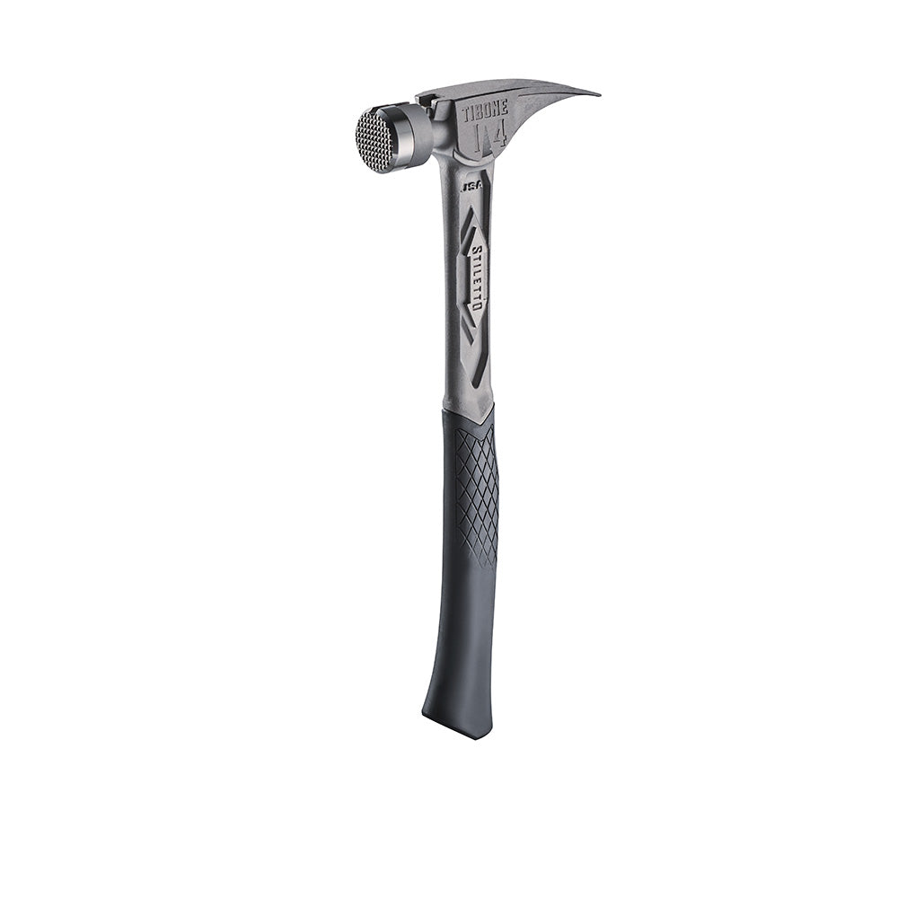 Stiletto® Tibone™ 14oz Milled/curved Titanium Framing Hammer