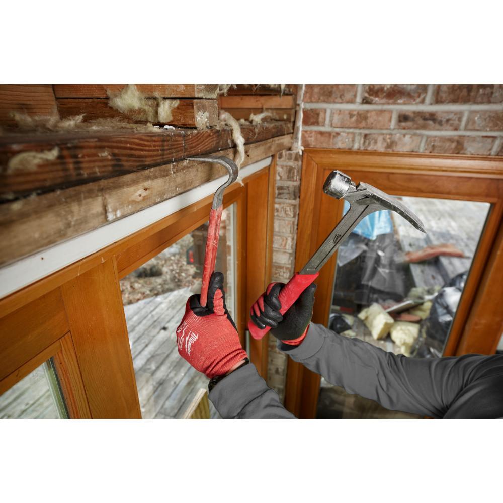 Marteau d'encadrement de visage fraisé de 28 oz