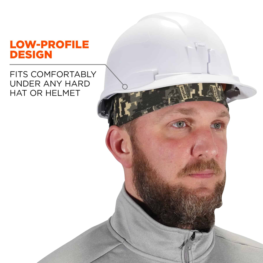 6630 Camo High-Performance Terry Cloth Skull Cap