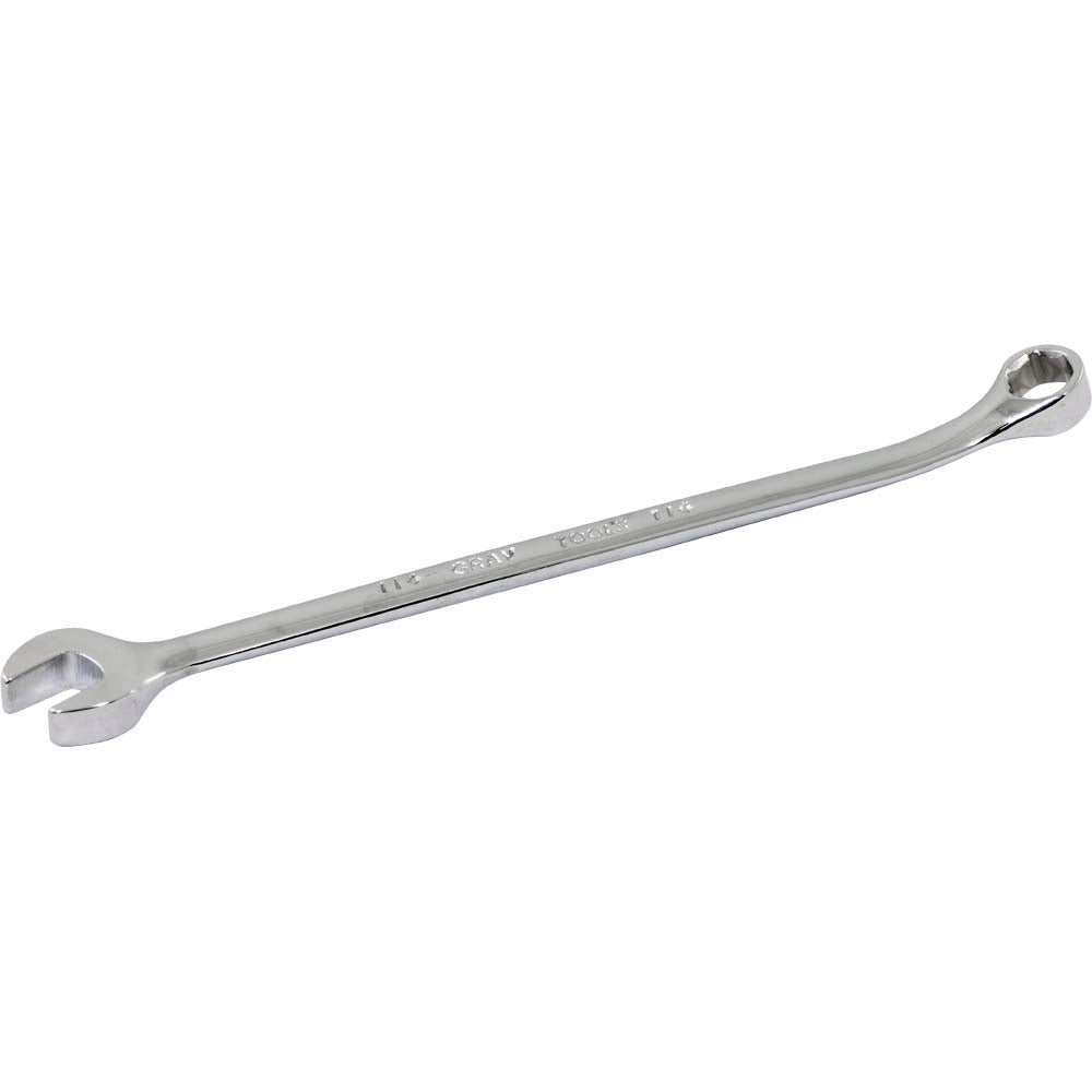 1/2" Combination Wrench, 6-Point, Mirror Finish