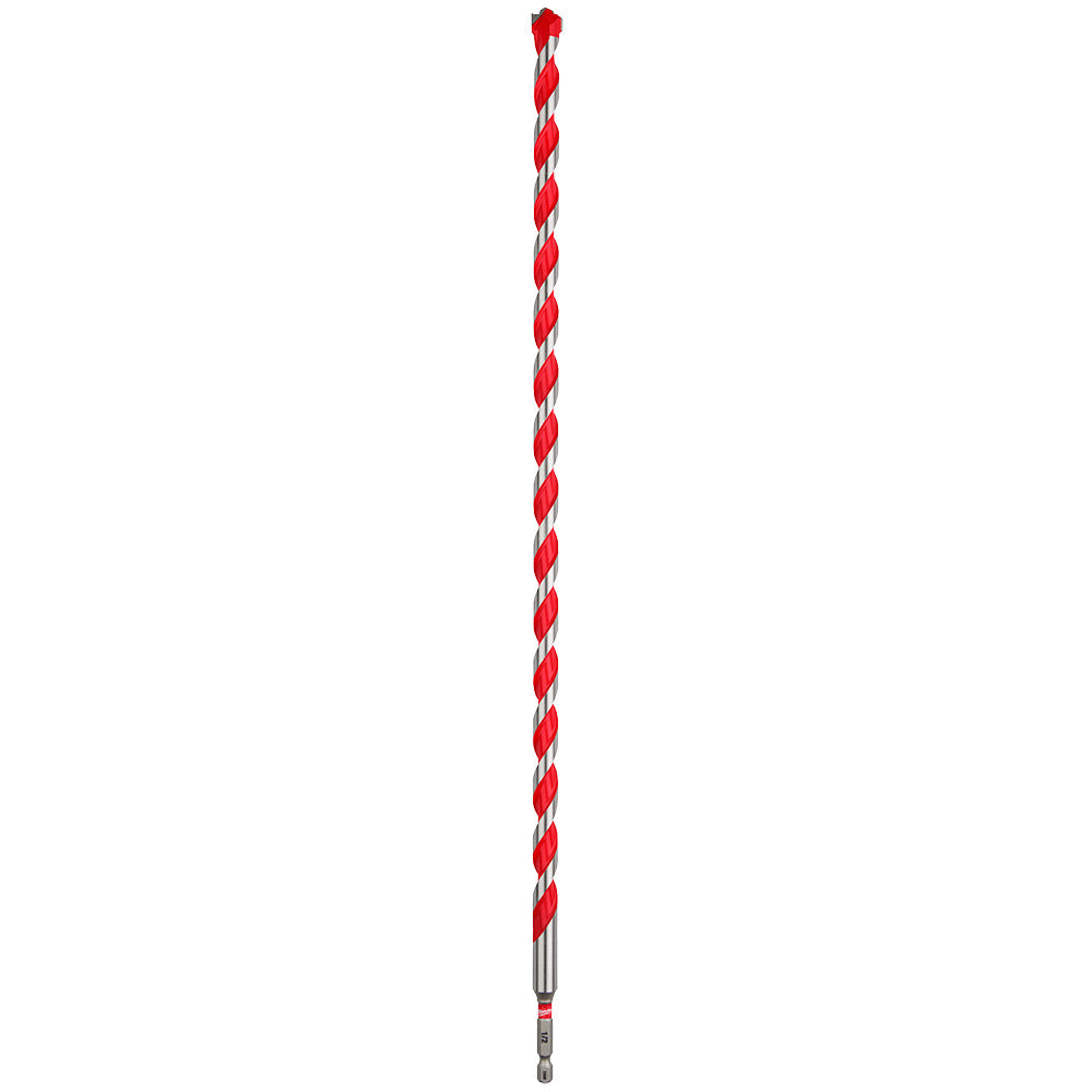 Shockwave Impact Duty™ Carbide Hammer Drill Bit 1/2" x 16" x 18" With Power Tip™, 3/PK