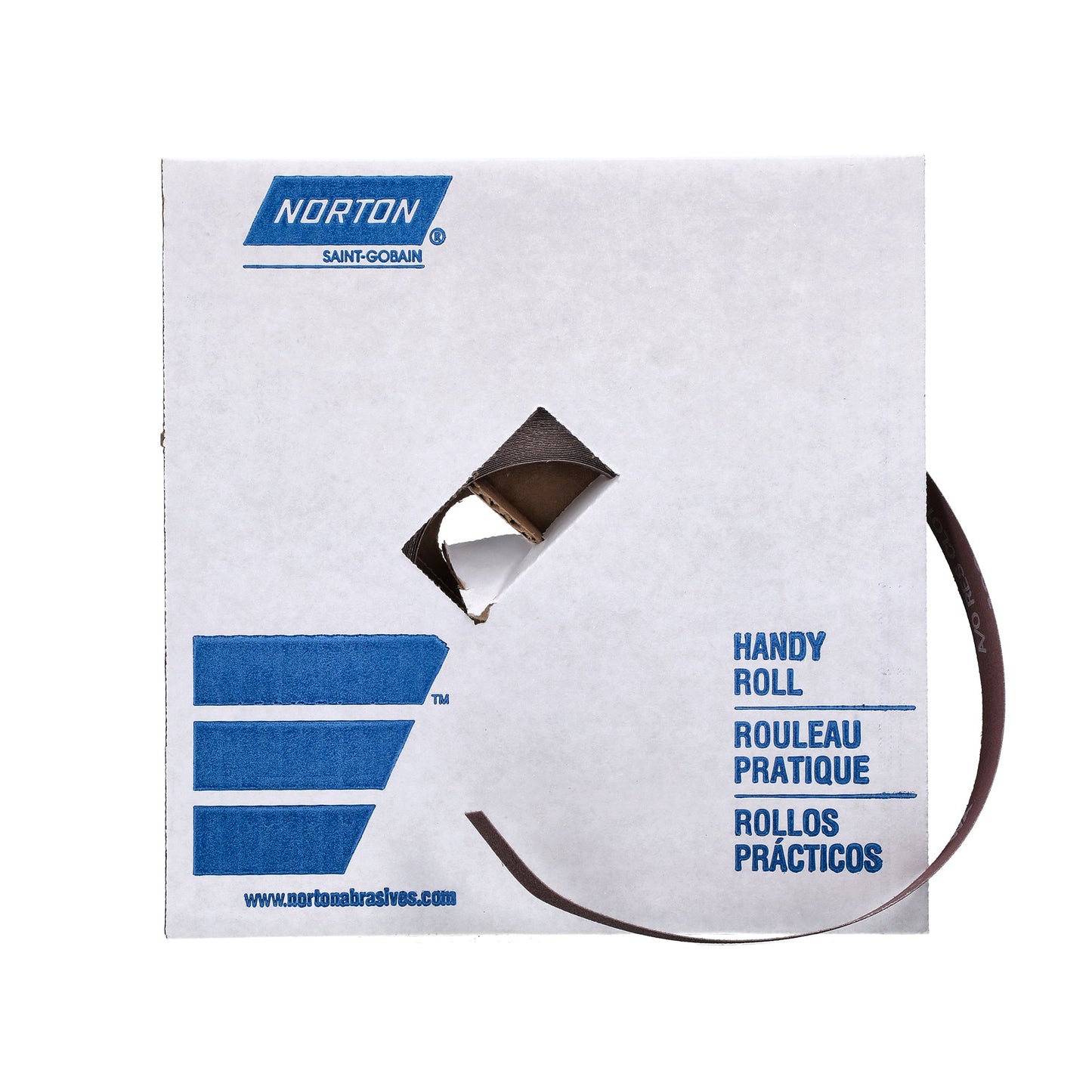 Rouleau de toile Metalite K225/K227, moyenne à l'oxyde d'aluminium 100 grade, 2 po X 50 verges