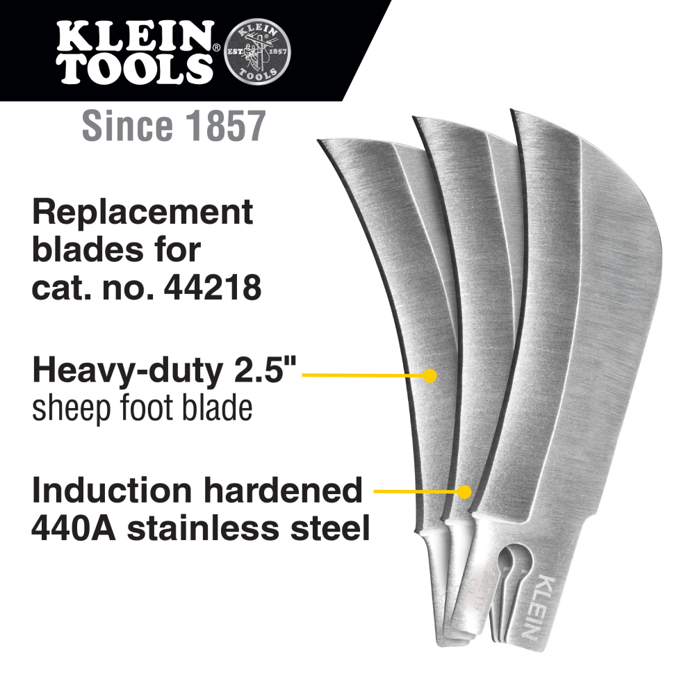 Replacement Hawkbill Blade For 44218 3-Pack