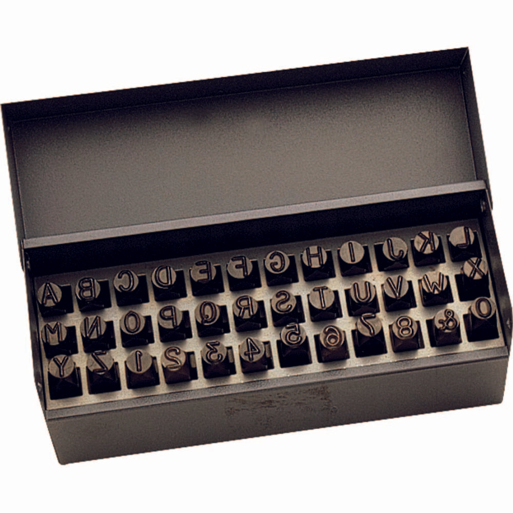 Letter & Number Stamp Set