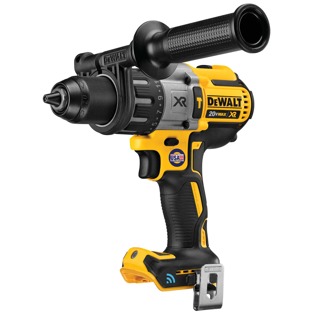 DEWALT 20V MAX* 1/2 in. XR Brushless Cordless Hammer Drill/Driver with Bluetooth (Tool Only)