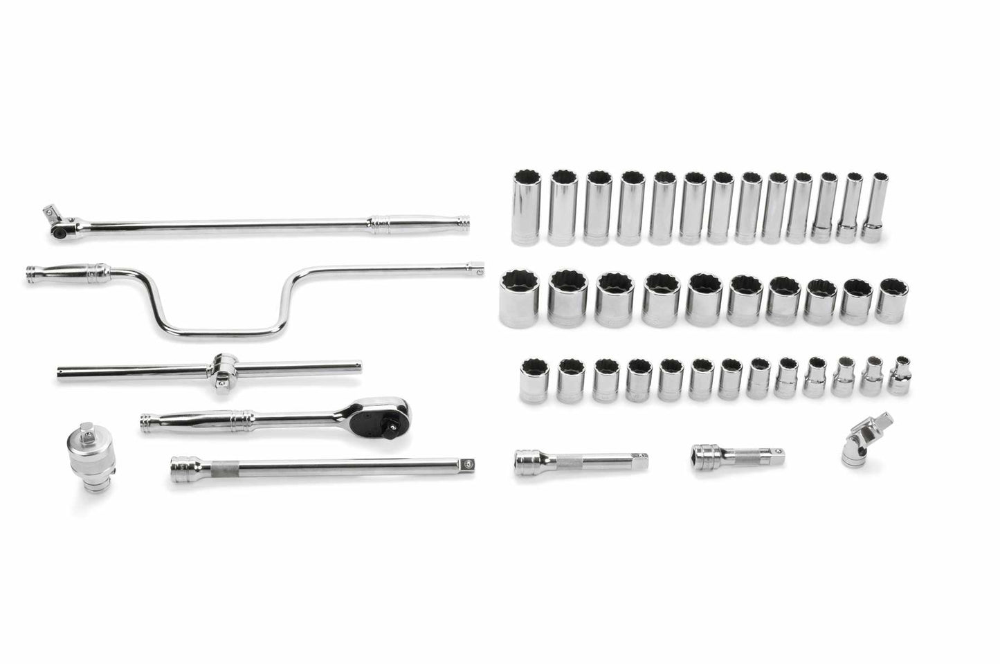 45 Piece Metric General Service Set (1/2 Inch Drive)