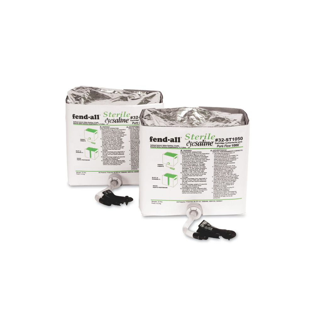 Fendall Pure Flow 1000 Saline Cartridges Tri-Lingual (15 Minute)
