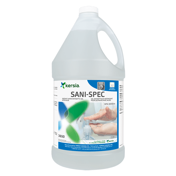 Désinfectant pour les mains Sani-Spec, 3,8L