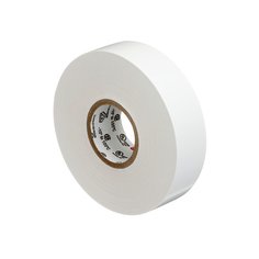 Scotch® Vinyl Electrical Colour Coding Tape, 35, white, 7 mil (0.18 mm), 3/4 in x 66 ft (19.1 mm x 20.1 m), 10/pk