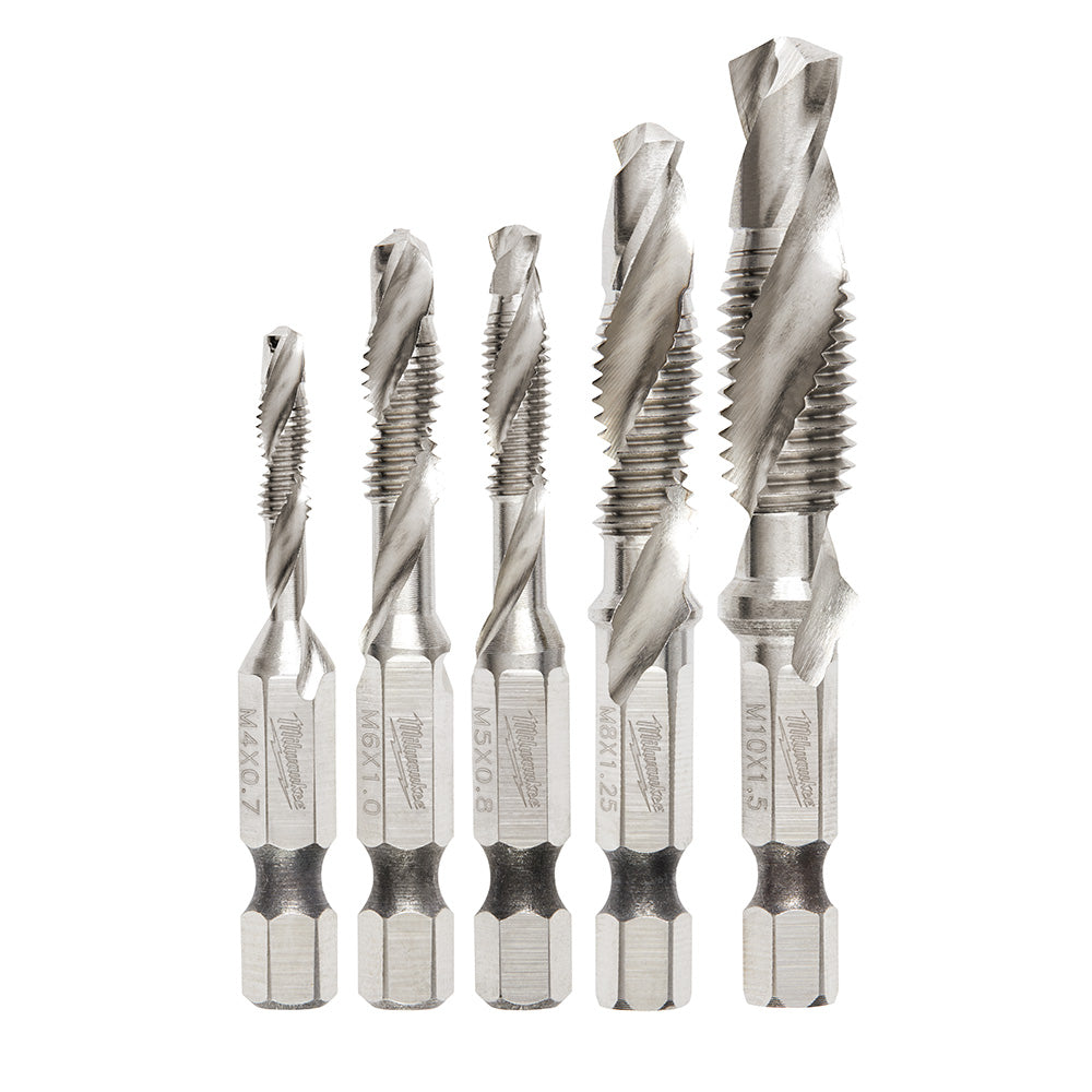 Shockwave™ 5pc Metric Impact Drill Tap Set