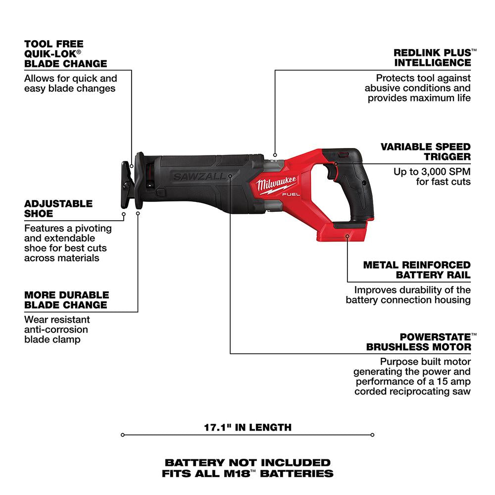 M18™ FUEL SAWZALL®