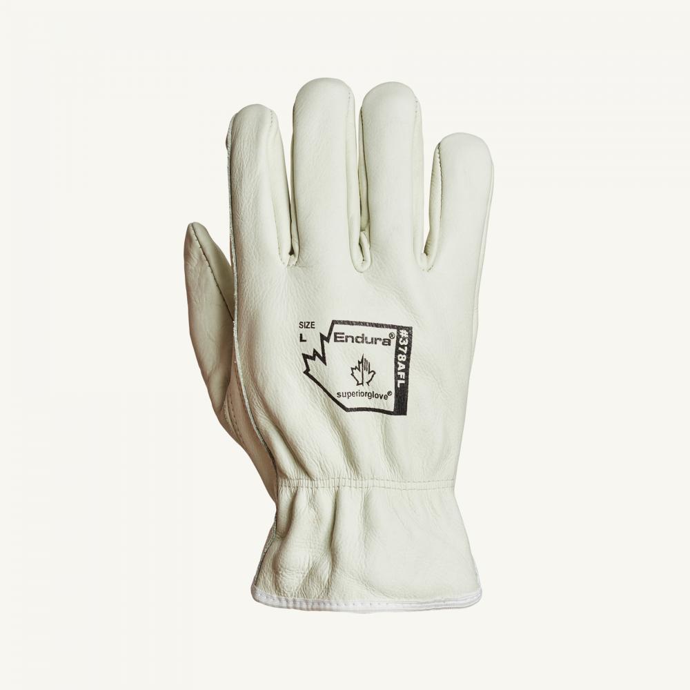 Cold Rated Leather + Fleece Size-M