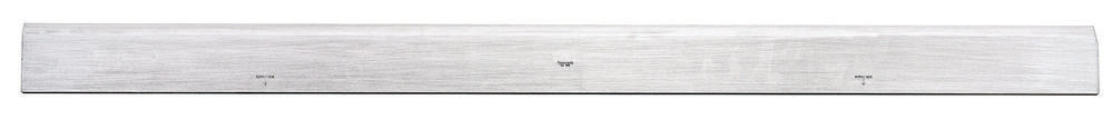 Règle en acier 36" (900 mm) Longueur 7/32" (5,5 mm) Épaisseur 2-13/32" (60 mm) Largeur Un bord biseauté