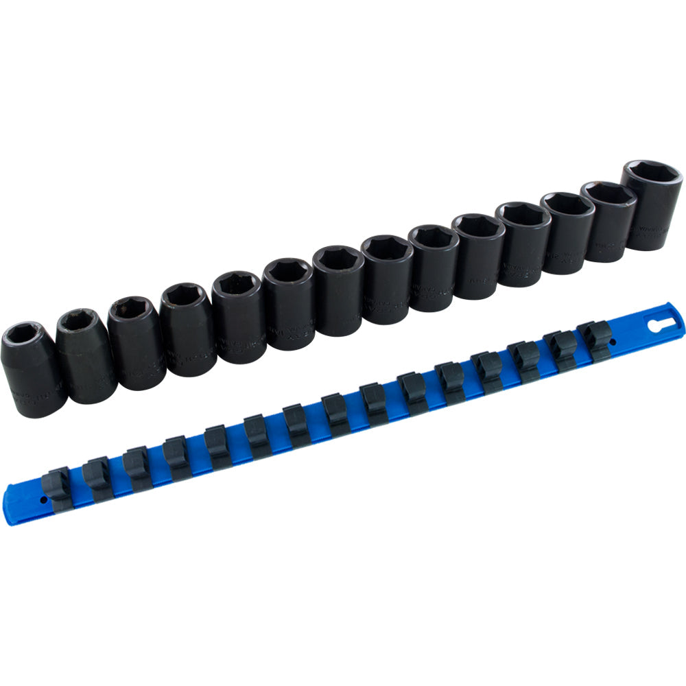 Jeu de douilles à choc 1/2", 10-32 mm