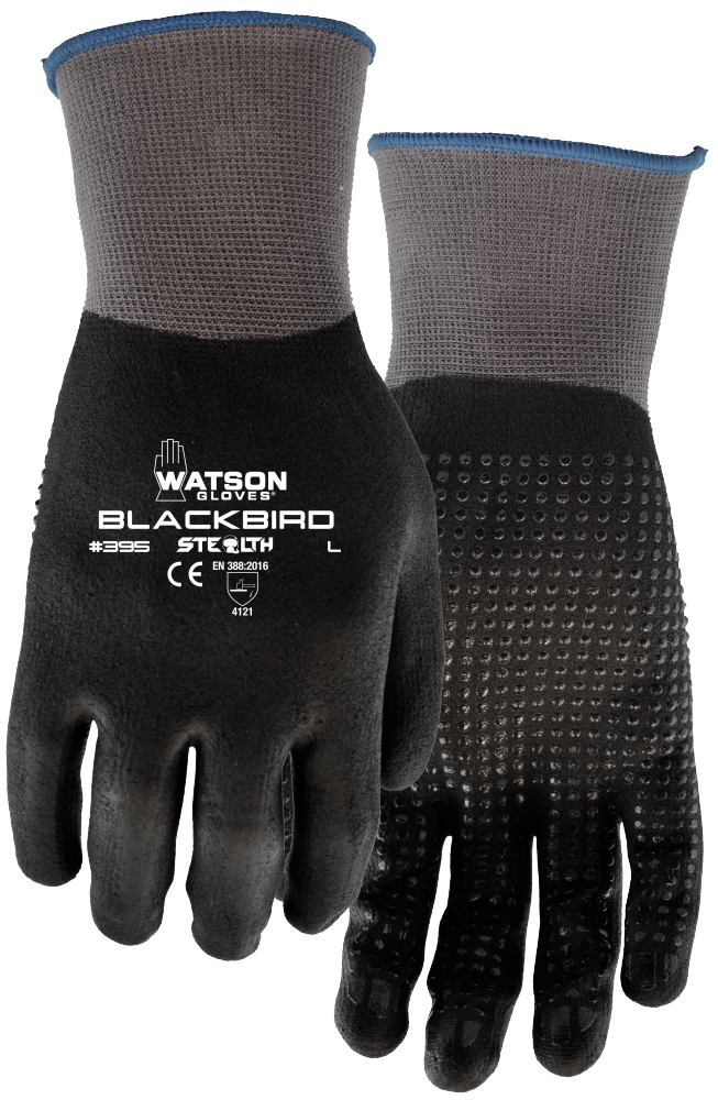 Stealth Blackbird Gloves, 395, SZ: S