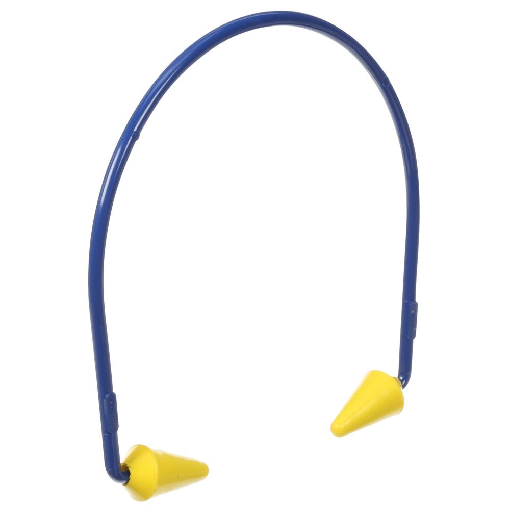 Protecteur auditif à arceau 3M™ EAR™ Caboflex™ modèle 600, 320-2001, bleu/jaune, sans cordon, 100/cs