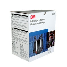 Respirateur réutilisable à masque complet 3MMC, 6800, moyen, 4/caisse