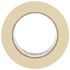 3M™ General Purpose Masking Tape, 203, beige, individually wrapped, 1.89 in x 60 yd (48 mm x 55 m)
