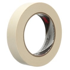 Ruban de masquage à usage général 3M™, 201+, beige, 24 mm x 55 m (0,95 po x 60 vg)