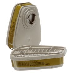 Cartouche contre les gaz multiples et les vapeurs organiques 3MMC, 6006, 2/pk