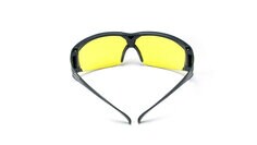 Lunettes de protection 3M™ SecureFit™ série 600 avec verre antibuée Scotchgard™ ambré, SF603SGAF