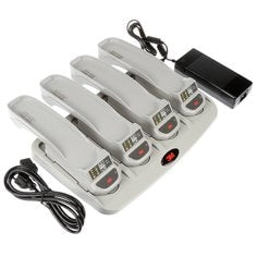 Ensemble de chargeur de batterie à 4 postes 3M™ Versaflo™, TR-644N, 1/caisse