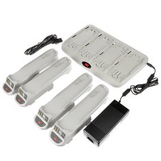 Ensemble de chargeur de batterie à 4 postes 3M™ Versaflo™, TR-644N, 1/caisse