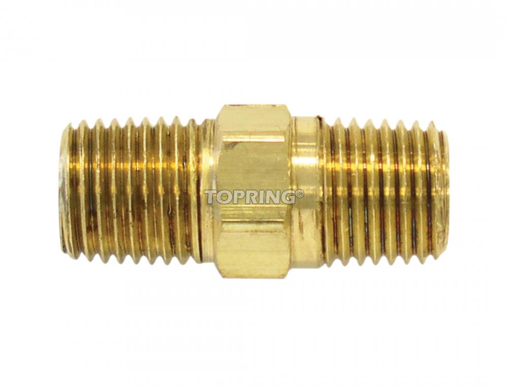 Brass Hexagonal Union 1/2 (M) NPT