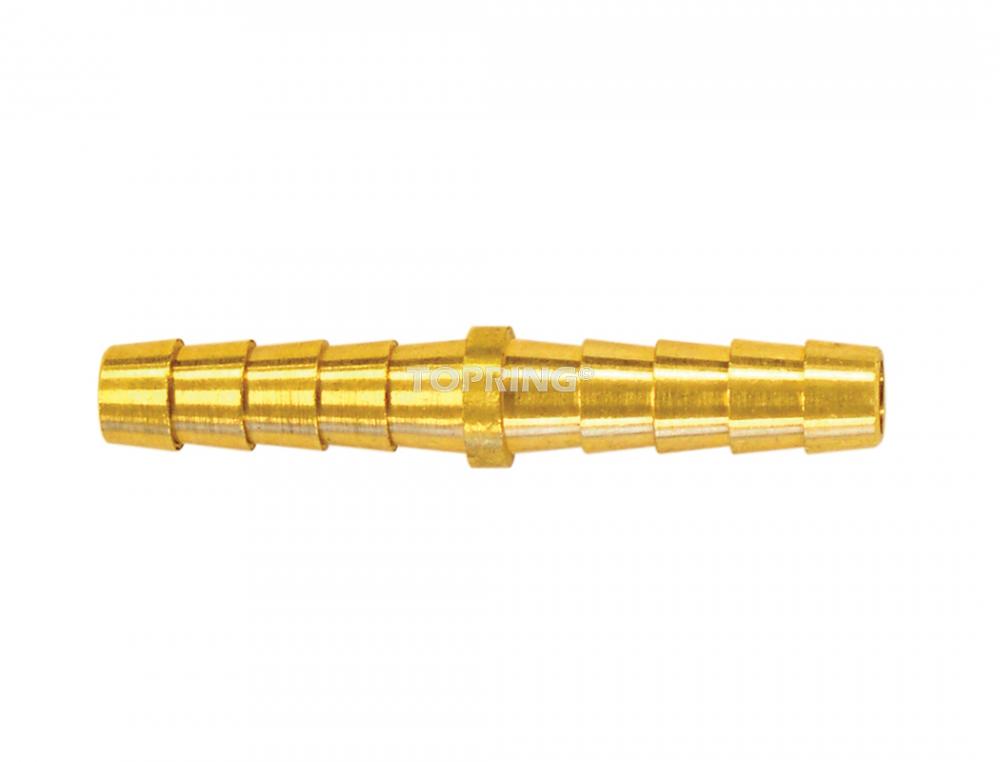 Brass Hose Barb Union 3/8